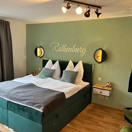 #Stadtspeicher - Gruener Stern Das Apartment Mitten In Der Altstadt ローテンブルク・オプ・デア・タウバー エクステリア 写真
