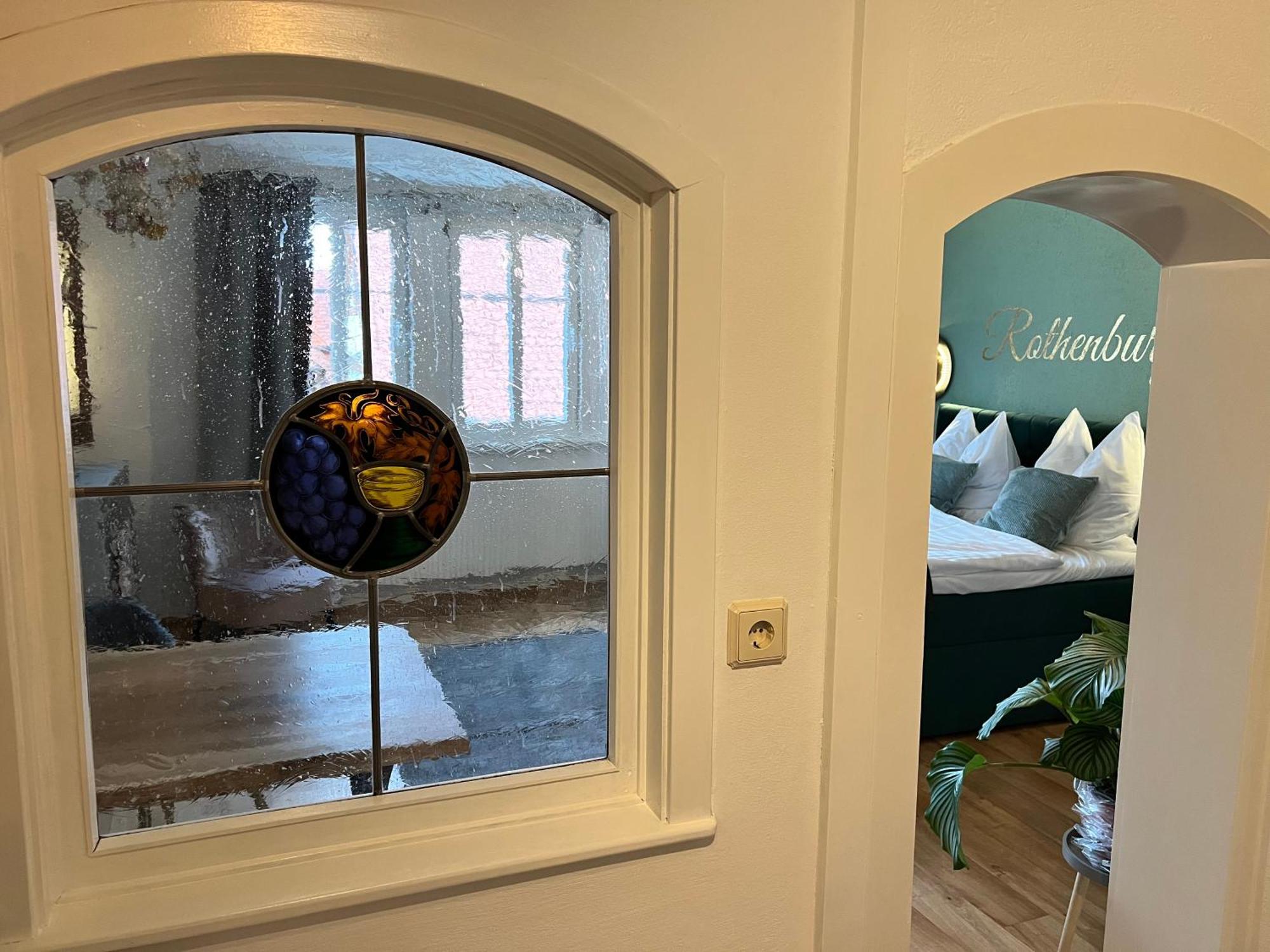 #Stadtspeicher - Gruener Stern Das Apartment Mitten In Der Altstadt ローテンブルク・オプ・デア・タウバー エクステリア 写真