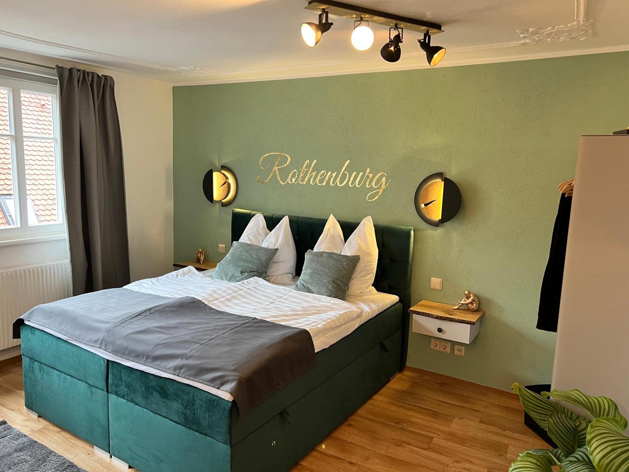 #Stadtspeicher - Gruener Stern Das Apartment Mitten In Der Altstadt ローテンブルク・オプ・デア・タウバー エクステリア 写真